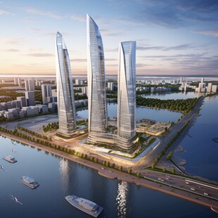 世茂天际中心地标建筑