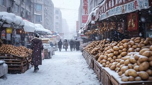 东北年货市场