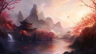 古风唯美场景