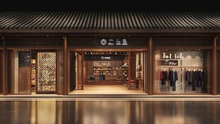 新中式店铺