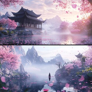 古风人物大场景