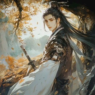 古风男头像