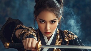 美女武者