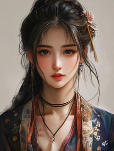 板绘人像