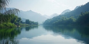 高清宽幅山水风光