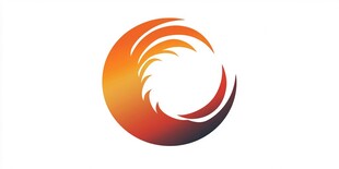 太阳凤凰logo设计