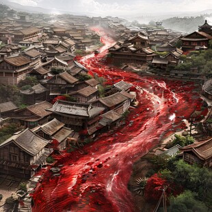 古风场景概念图