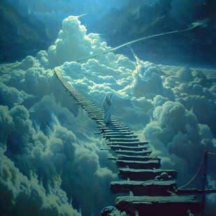 走向天上的台阶