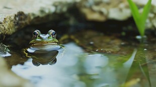 泉水美蛙