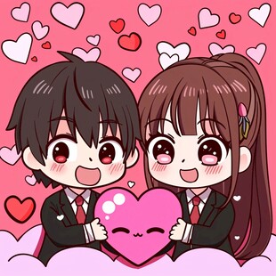 q版情侣
