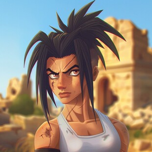 卡通写实漫画人物