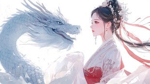 古风龙女ip
