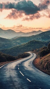 意境高山道路