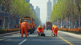 道路环卫工人