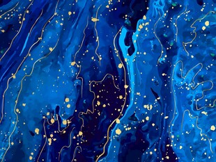 蓝色流沙背景