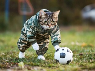 宠物猫服装效果图