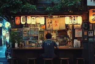 居酒屋与街道