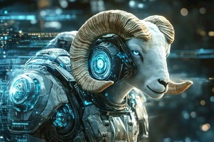 科幻风格牛