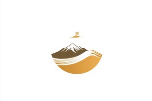 梯田形状logo