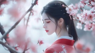 桃花少女