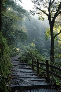 青城山登山步道