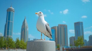 海鸥城市