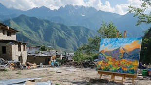 画家基地风景