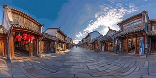 古镇360度全景图