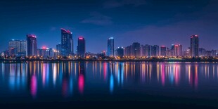 松雅湖夜景