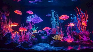 海底生物花灯