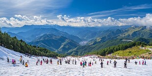 海坨山风光