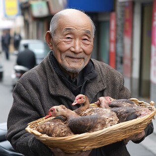 宰鸡赶大集