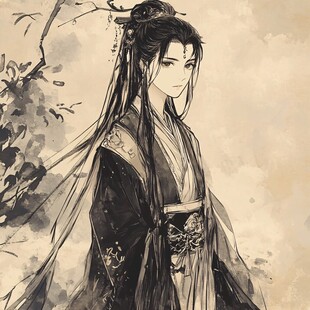 古风男头像