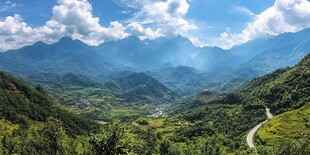 神农架风光全景