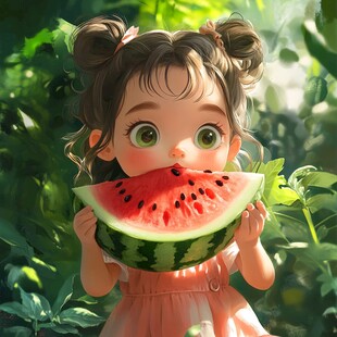 q版西瓜少女