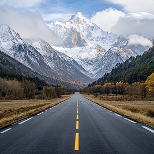 意境高山道路