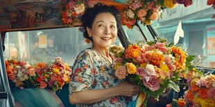 花婆送福