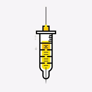 注射器插画