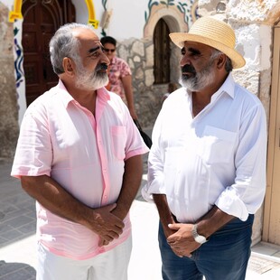 西班牙裔一个人与他人