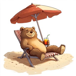 小熊休闲欢乐时光