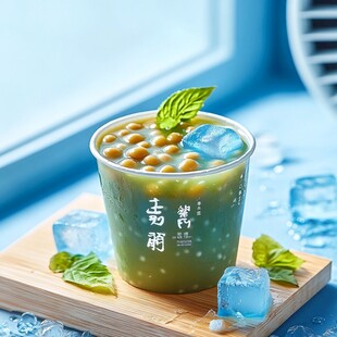 珍珠抹茶奶茶