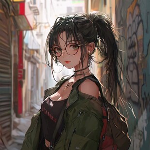 厚涂少女