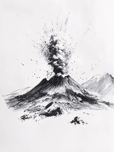 火山到析图