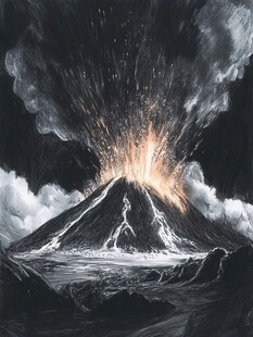 火山喷发响应