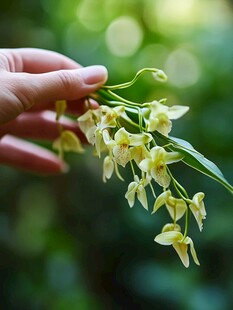 西双版纳鼓槌石斛花