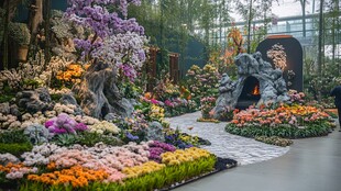 花展现场