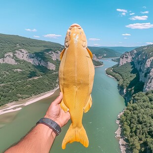 黄河鲤鱼雕塑