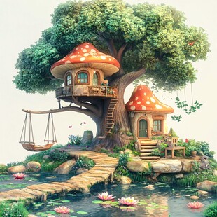 梦幻场景小屋