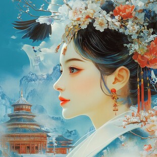 唯美宫女