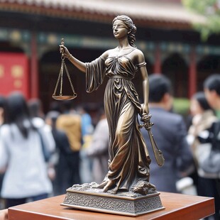 司法法律象征雕塑